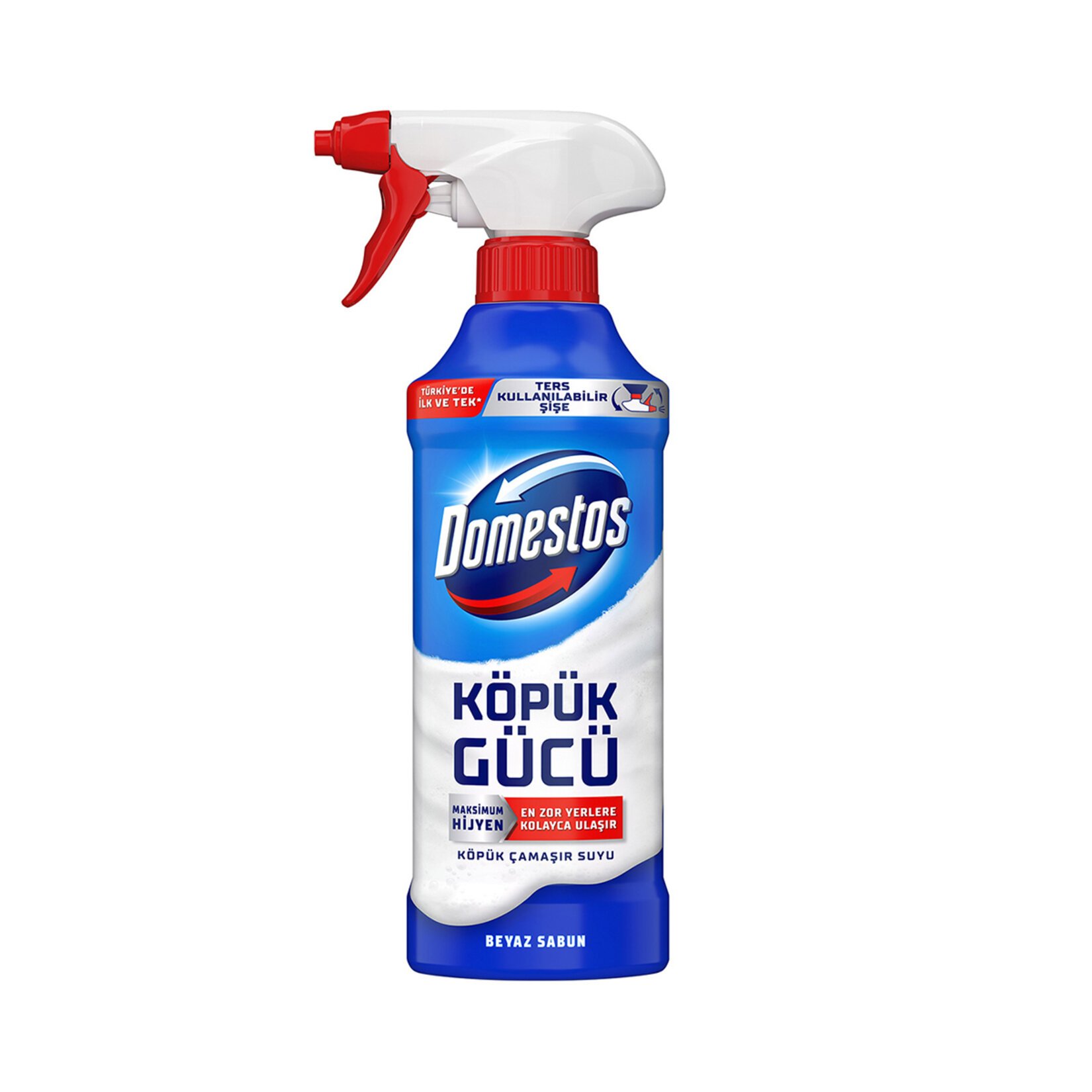 Domestos Köpük Gücü Köpük Çamaşır Suyu Beyaz Sabun 450 Ml