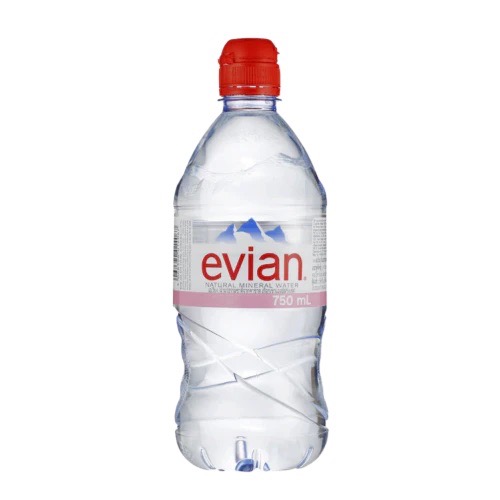 EVIAN 750ML