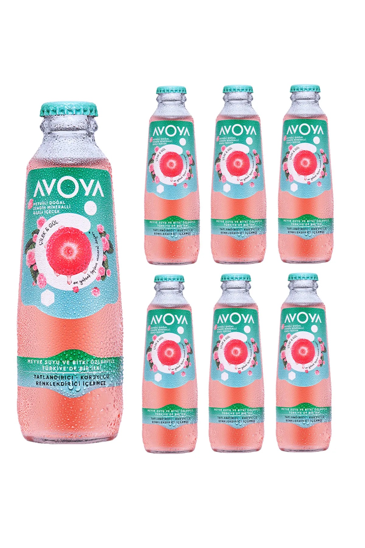 AVOYA Çilek  Gül 6 X 200ml
