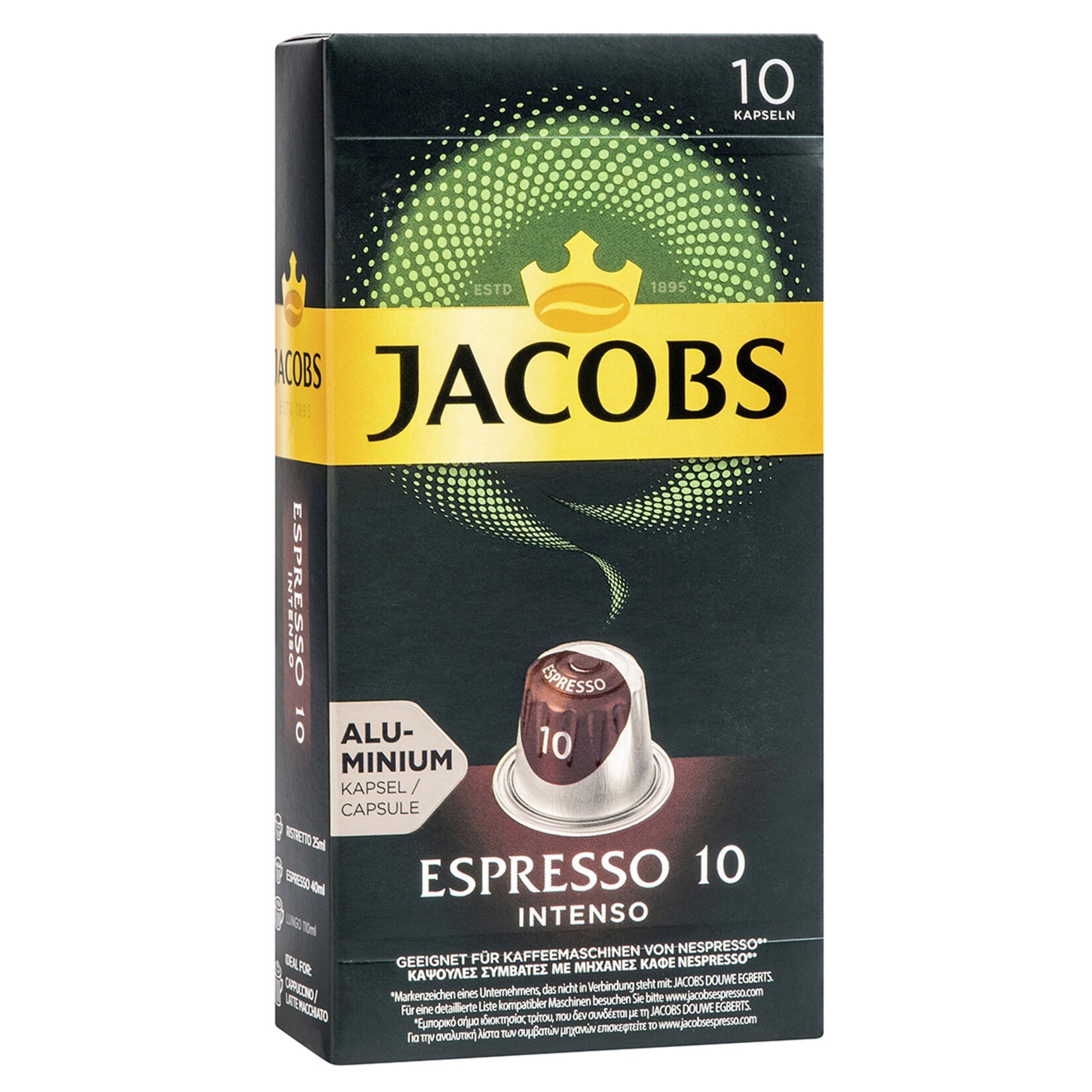 Jacobs Capsule Espresso 10 Intenso 52 G