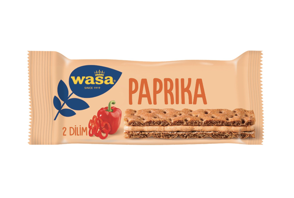 Wasa Kırmızı Biberli ve Krem Peynirli Sandviç (Paprika Sandwich) 37 G